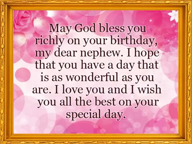 Happy Birthday Greetings To A Nephew Happy Birthday Greetings To A Nephew