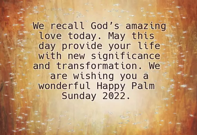 Palm Sunday Greetings Palm Sunday Greetings
