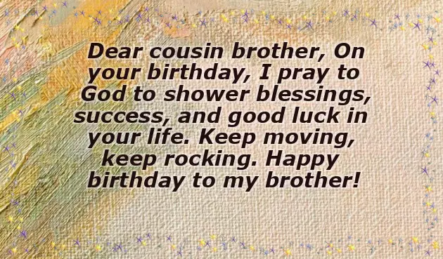 Emotional Birthday Wishes For Younger Brother