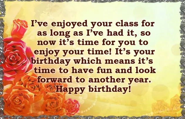 Birthday Wishes For Teacher In English Birthday Wishes For Teacher In English