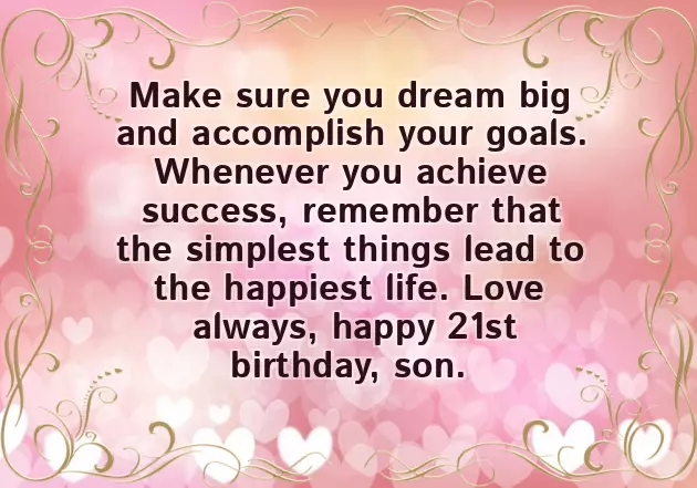 21St Birthday Greetings 21St Birthday Greetings