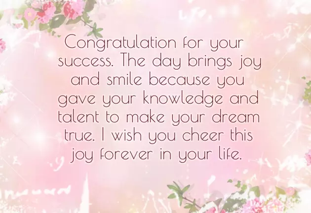 Exam Success Congratulations Messages Exam Success Congratulations Messages