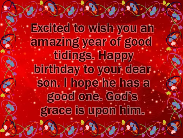 Congrats On Son Birth