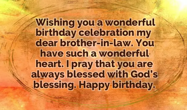Wishes For Birthday Brother In Law
