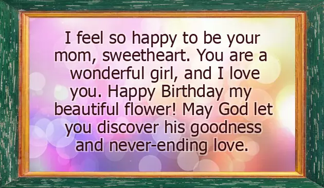 Simple Birthday Wishes For Baby Girl