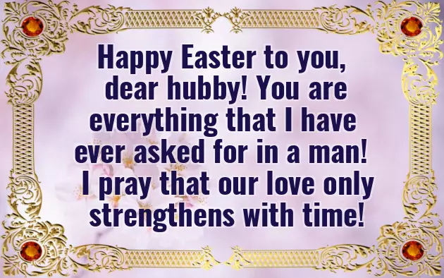 Easter Wishes For My Love