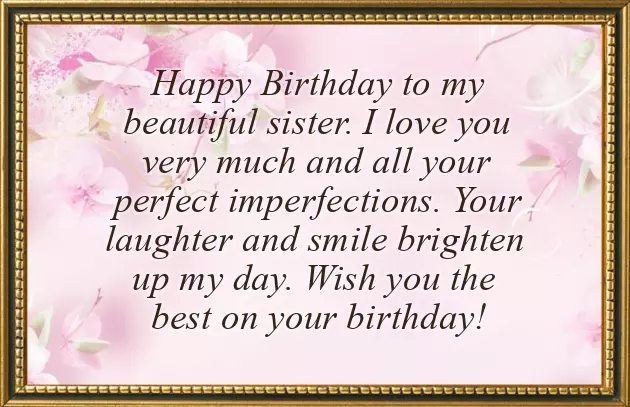 Birthday Wishes For My Sister From Another Mother