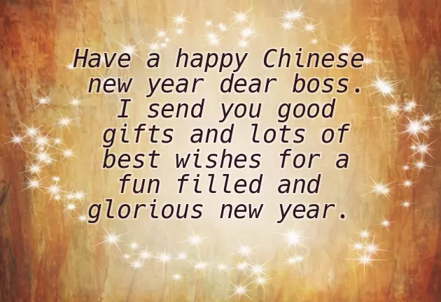 Lunar New Year Greetings In English