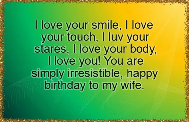 Wife Birthday Quotes In English