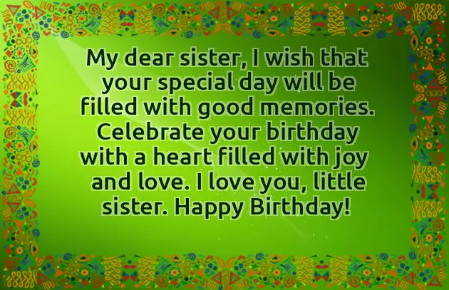Happy Birthday Darling Sister Happy Birthday Darling Sister