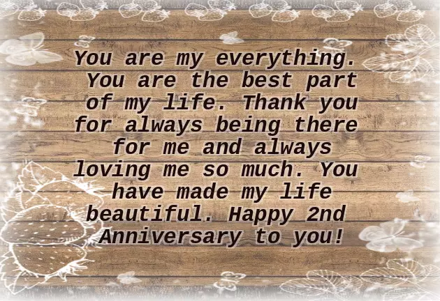Happy 2Nd Marriage Anniversary Wishes For Wife Happy 2Nd Marriage Anniversary Wishes For Wife