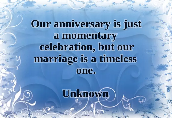 First Year Anniversary Quotes First Year Anniversary Quotes