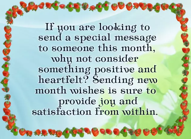 Happy New Month To Friends And Family Happy New Month To Friends And Family