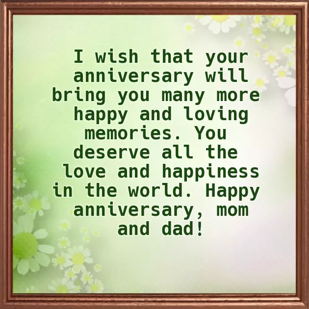 Happy 20Th Anniversary Mom And Dad Happy 20Th Anniversary Mom And Dad