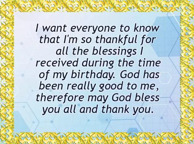 Thank You For Birthday Wishes In Facebook Thank You For Birthday Wishes In Facebook