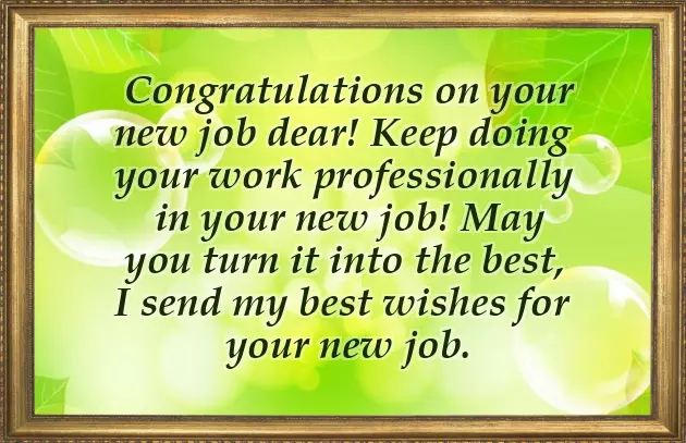 Congratulations Messages For New Job Congratulations Messages For New Job