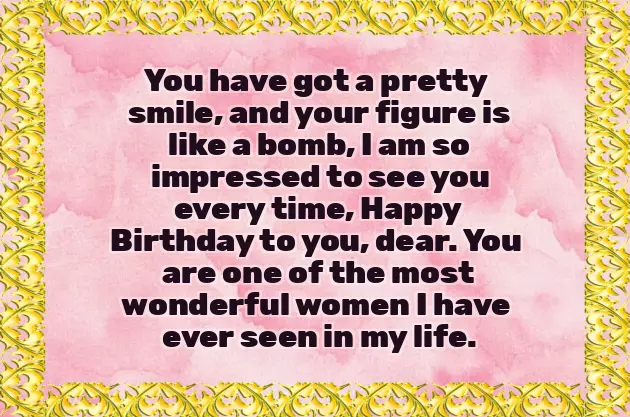 Happy Birthday You Amazing Woman