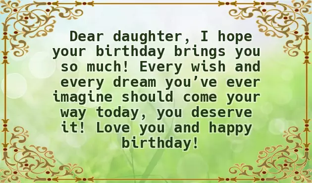 Little Daughter Birthday Quotes Little Daughter Birthday Quotes