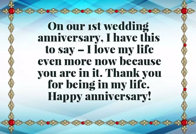 First Anniversary Status For Wife First Anniversary Status For Wife