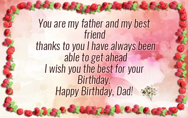 Quotes For Father On Birthday