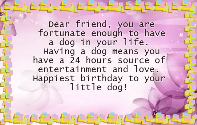 Birthday Dog Birthday Dog