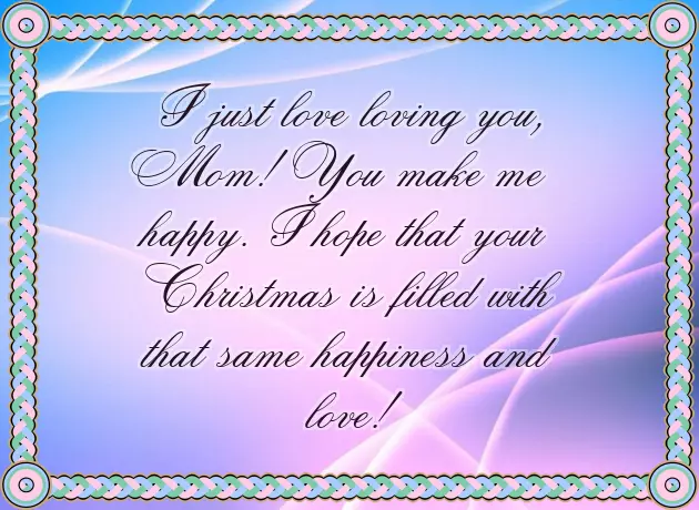 Christmas Message For Mum Christmas Message For Mum