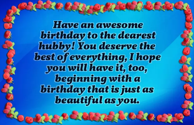 Best Birthday Greetings To A Husband Best Birthday Greetings To A Husband
