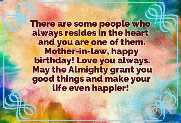 Birthday Wishes For Mum In Law