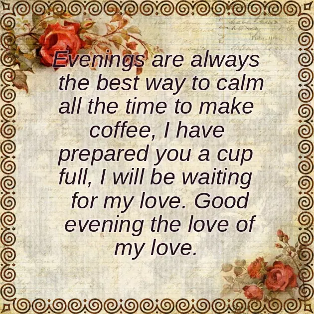 Good Evening Text Message Good Evening Text Message