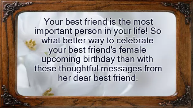 Birthday Wish To A Best Female Friend Birthday Wish To A Best Female Friend