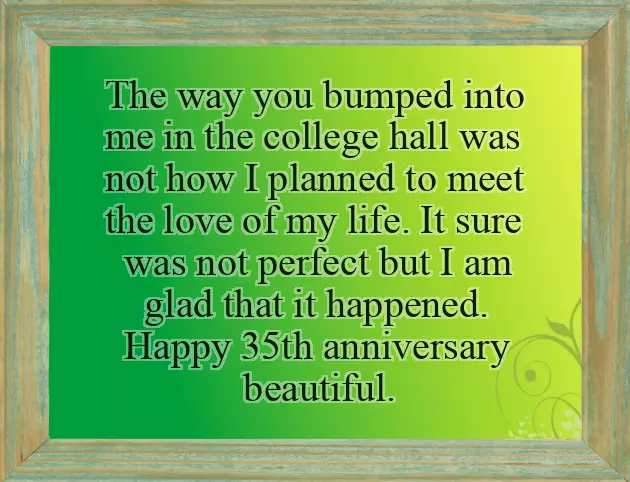 35Th Wedding Anniversary 35Th Wedding Anniversary