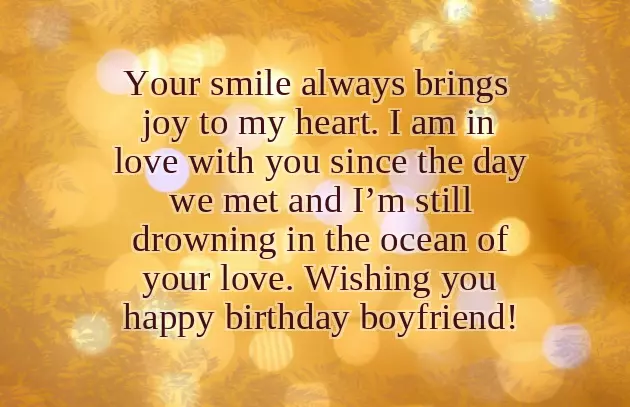 Short Romantic Birthday Wishes For Boyfriend Short Romantic Birthday Wishes For Boyfriend