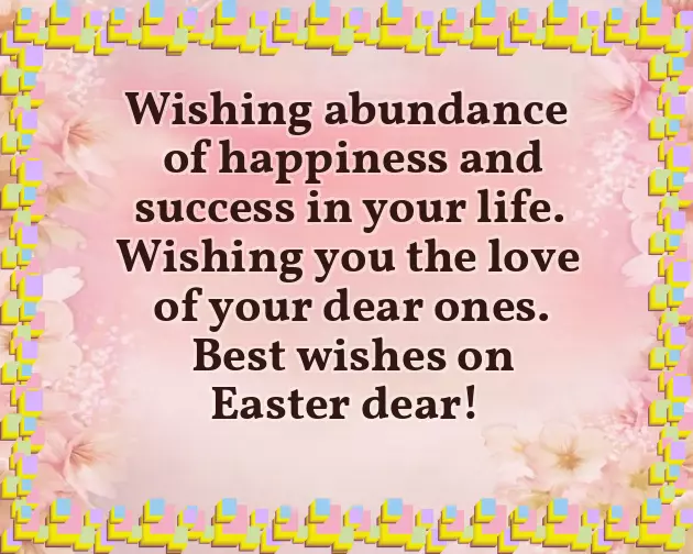 Warm Easter Wishes Warm Easter Wishes