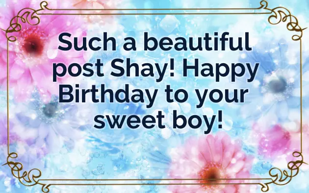 Happy Birthday To William