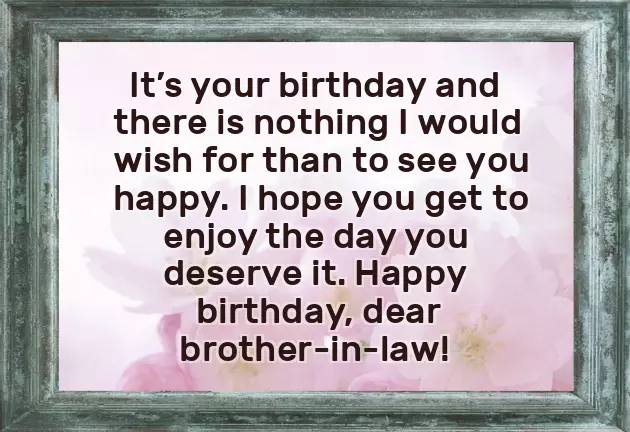 Birthday Wishes For Brother In Law In English Birthday Wishes For Brother In Law In English