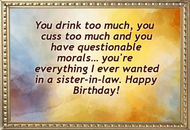 Funny Happy Birthday To My Wife