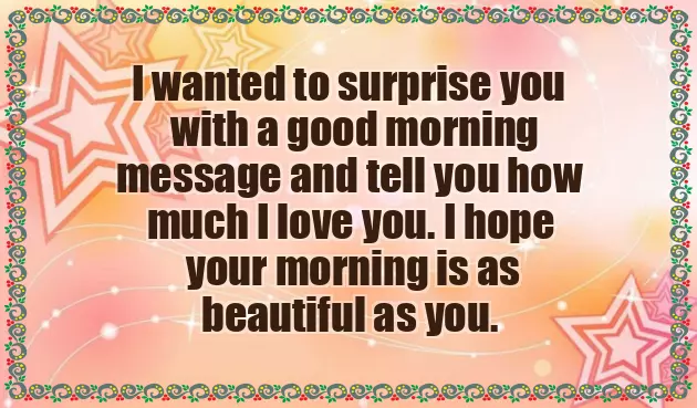 Good Morning Message For Fiance