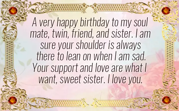 Happy Birthday Msg For Elder Sister