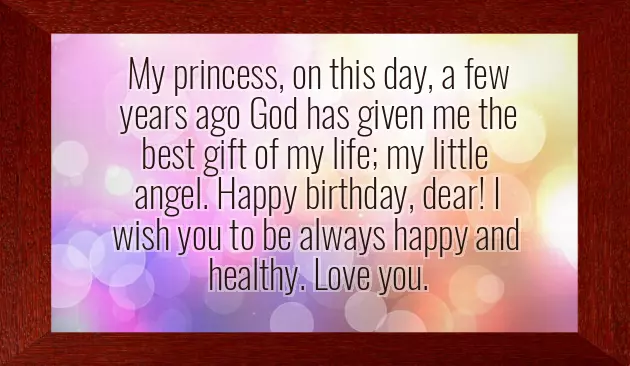 9Th Birthday Wishes For My Daughter