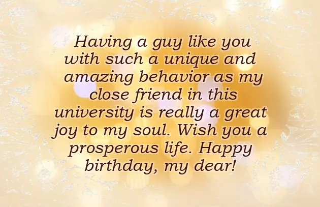 A Birthday Message To A Male Friend A Birthday Message To A Male Friend