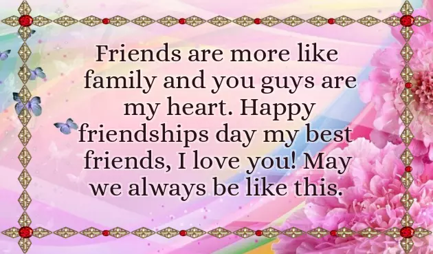 Best Friendship Day Wishes For Girlfriend
