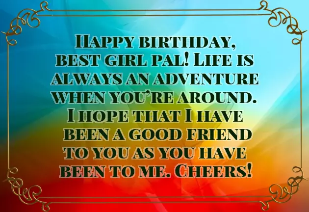 Birthday Wishes For A Girlfriend Friend