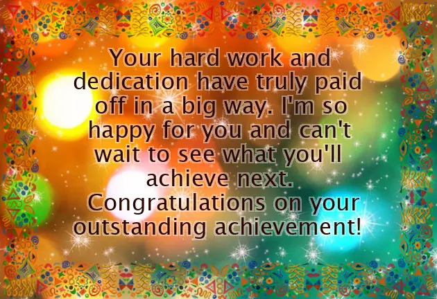 Congratulations On Outstanding Achievement In School Congratulations On Outstanding Achievement In School