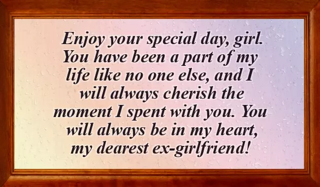 Birthday Ex Girlfriend Birthday Ex Girlfriend