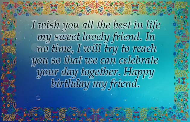 Birthday Note For Best Friend Girl Birthday Note For Best Friend Girl