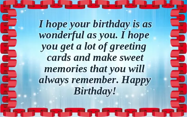 Congratulations For A Birthday