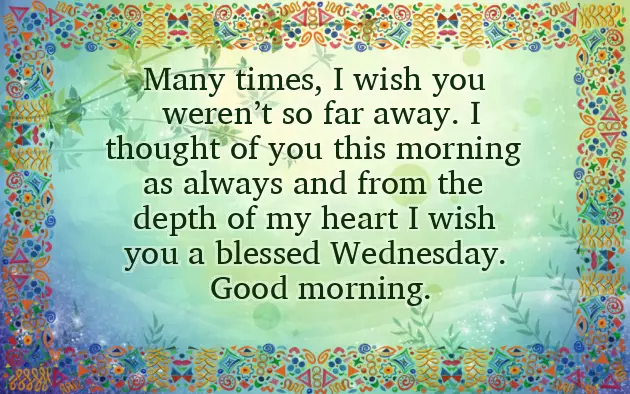 Good Morning Message On Wednesday Good Morning Message On Wednesday