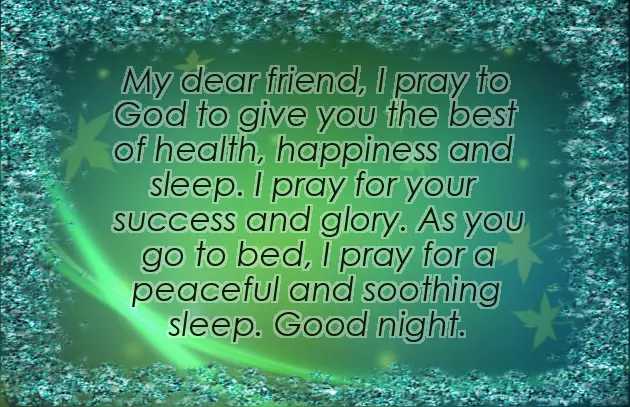 Night Message For Friend Night Message For Friend