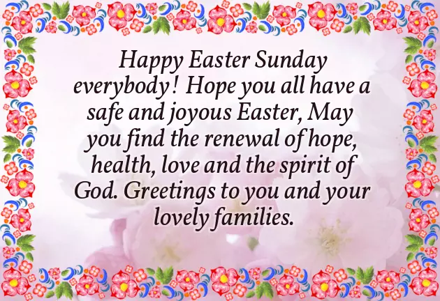Happy Easter Family Wishes Happy Easter Family Wishes