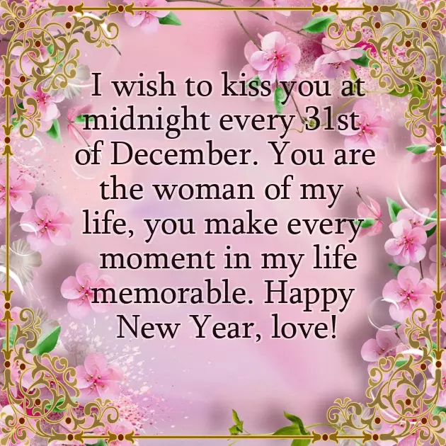 New Year With My Love Quotes New Year With My Love Quotes